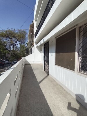 Balcony in 3 BHK Builder Floor at Green Park – for Rent