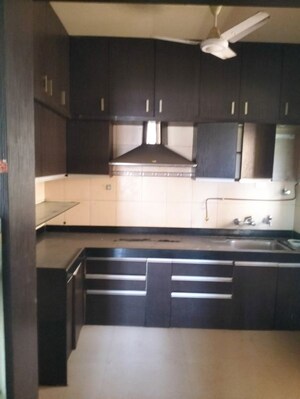 Kitchen in 1 BHK Apartment at Shree Adinath CHS, Maharshi Nagar – for Rent