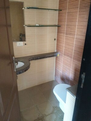 Bathroom in 1 BHK Apartment at Shree Adinath CHS, Maharshi Nagar – for Rent