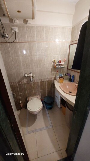 Bathroom in 2 BHK Apartment at Raj Rudram Apartments, Goregaon East – for Rent