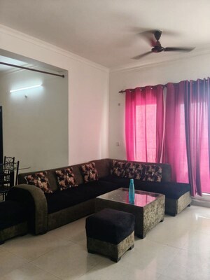 Living Room in 2 BHK Apartment at Gomti Nagar – for Rent