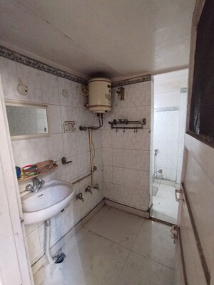 Bathroom in 3 BHK Builder Floor at Green Park – for Rent