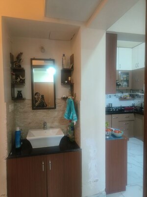 Bathroom in 2 BHK Apartment at GK Rose Valley, Pimple Saudagar – for Rent