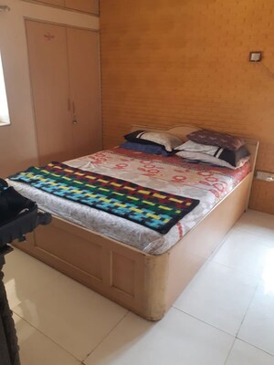 Bedroom in 1 BHK Apartment at Eden Woods complex, Manpada – for Rent