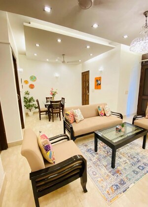 Bedroom in 2 BHK Builder Floor at Defence Colony – for Rent