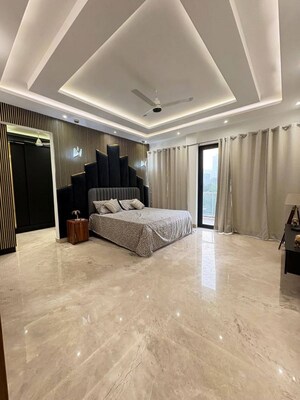 Living Room in 4 BHK Builder Floor at Ansal API Esencia, Sector 67 – for Sale