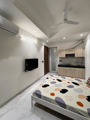 Bedroom in 1 RK Builder Floor at Sector 46 – for Rent