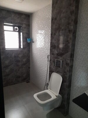 Bathroom in 1 BHK Apartment at Suraj Heights Goregaon, Goregaon East – for Rent