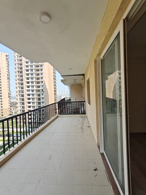 Balcony in 4 BHK Apartment at Amrapali Heartbeat City, Sector 107 – for Rent