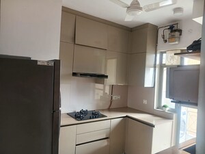 Kitchen in 2 BHK Apartment at One Hiranandani Park, Ghodbunder Road – for Rent