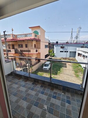 Balcony in 3.5 BHK Independent House at Jogiwala Chowk – for Rent