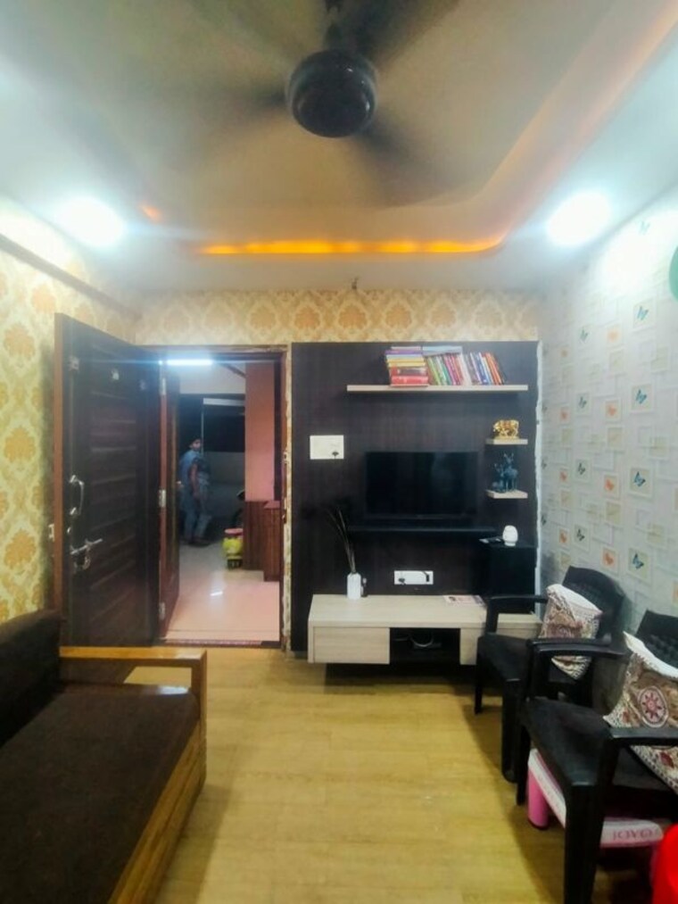 Living Room, laabh-pehla-ghar 1 Bedroom 400 Sq.Ft. Apartment In Bhadwad Gaon Thane 10137907
