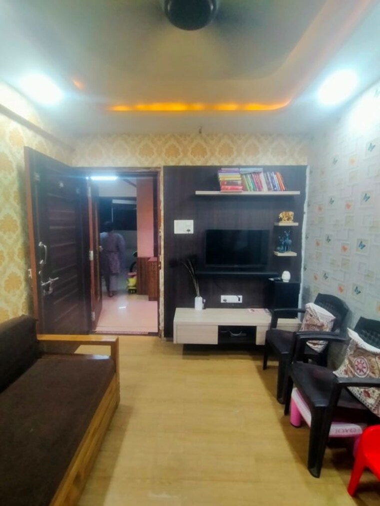 Living Room, laabh-pehla-ghar 1 Bedroom 400 Sq.Ft. Apartment In Bhadwad Gaon Thane 10137907