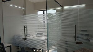 Bathroom in  Office Space at Goyal Titanium Business Park, Makarba – for Rent