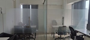 Bathroom in  Office Space at Goyal Titanium Business Park, Makarba – for Rent