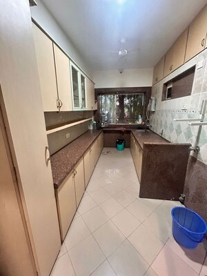 Kitchen in 3 BHK Villa at Silver Sand, Juhu – for Rent
