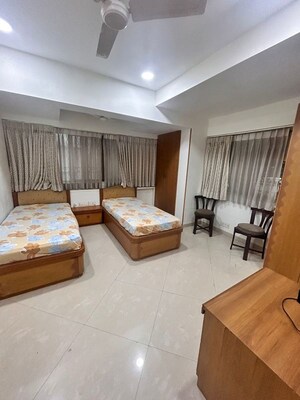 Living Room in 3 BHK Villa at Silver Sand, Juhu – for Rent