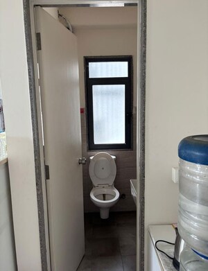 Bathroom in  Office Space at Goyal Titanium Business Park, Makarba – for Rent