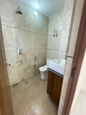 Bathroom in 2 BHK Builder Floor at Neb Sarai – for Rent