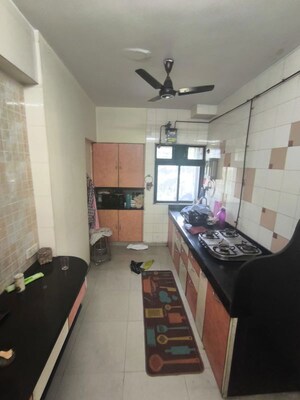 Kitchen in 1 BHK Apartment at Siddeshwar Heights, Panch Pakhadi – for Rent