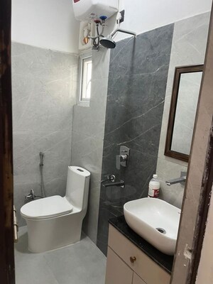 Bathroom in 1 BHK Apartment at Shree Ram Apartments, Sector 118 – for Rent