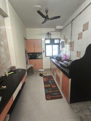 Kitchen in 1 BHK Apartment at Siddeshwar Heights, Panch Pakhadi – for Rent