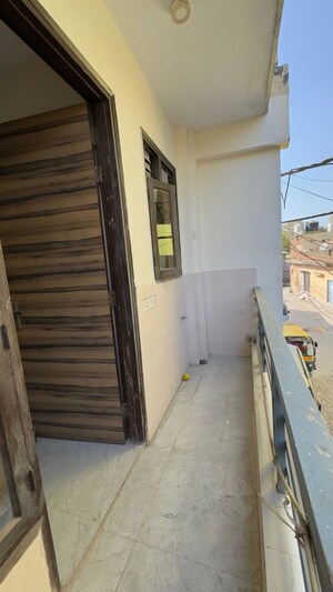 Balcony in 2 BHK Builder Floor at Palm Residency Chhatarpur, Chattarpur – for Rent