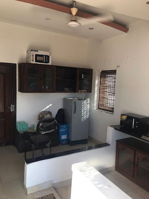 Kitchen in 1 BHK Builder Floor at Greater Kailash – for Rent