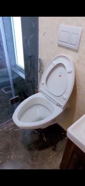 Bathroom in 3 BHK Apartment at Ekta Tripolis, Goregaon West – for Sale