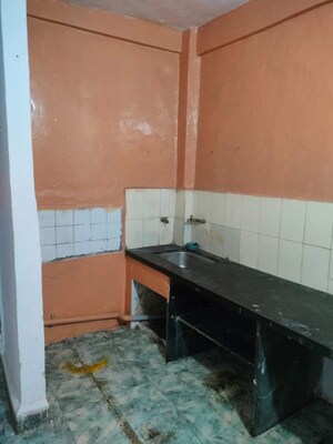 Kitchen in 1 BHK Apartment at Jagrut CHS, Gokhalenagar – for Rent