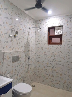 Bathroom in 4 BHK Builder Floor at Green Fields Colony – for Rent