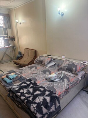 Bedroom in 2 BHK Builder Floor at East Of Kailash – for Rent