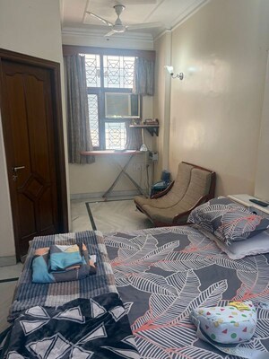 Living Room in 2 BHK Builder Floor at East Of Kailash – for Rent