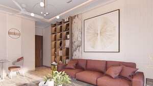 Living Room in 2 BHK Apartment at Gajra Bhoomi Serenity, Kharghar – for Sale