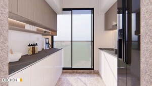 Kitchen in 2 BHK Apartment at Gajra Bhoomi Serenity, Kharghar – for Sale