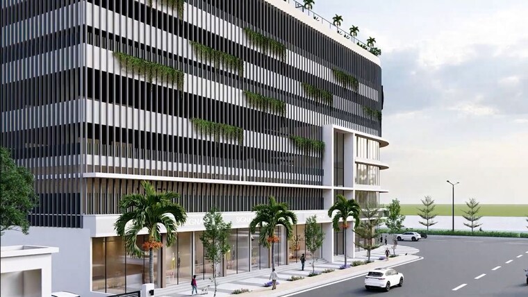 Exterior View, gajra-bhoomi-serenity 3 Bedroom 1700 Sq.Ft. Apartment In Kharghar Navi Mumbai 10137911