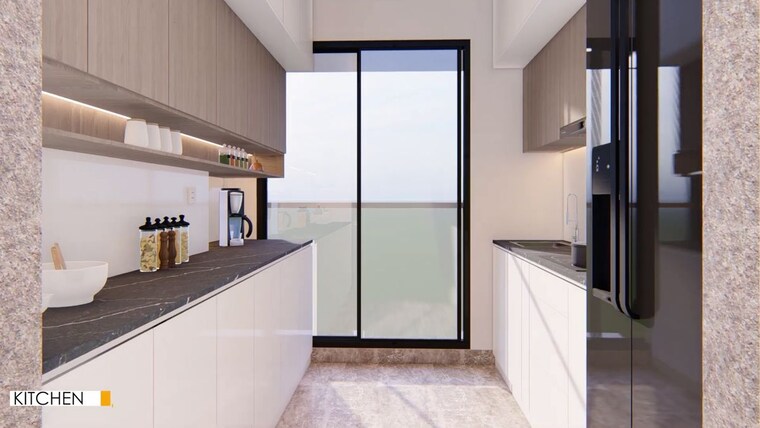 Kitchen, gajra-bhoomi-serenity 3 Bedroom 1700 Sq.Ft. Apartment In Kharghar Navi Mumbai 10137911