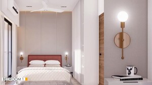 Bedroom in 3 BHK Apartment at Gajra Bhoomi Serenity, Kharghar – for Sale