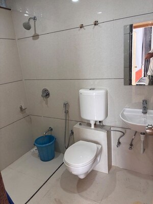 Bathroom in 2 BHK Apartment at Gift City – for Rent