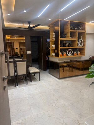 Living Room in 2 BHK Apartment at Neelkanth Palms, Kapur Bawdi – for Rent