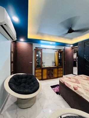 Bedroom in 2 BHK Builder Floor at Spazedge, Sector 47 – for Rent
