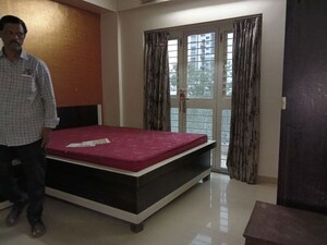 Bedroom in 2 BHK Apartment at Laxmi Plaza Aundh, Aundh – for Rent