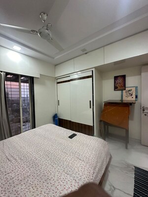 Bedroom in 1.5 BHK Apartment at Amal Aspen Park, Goregaon East – for Sale