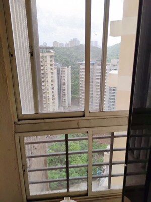 Balcony in 2 BHK Apartment at DB Parkwoods, Kasarvadavali – for Rent