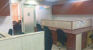 Kitchen in  Office Space at Hazratganj – for Rent