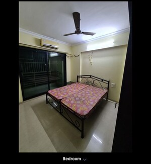 Bedroom in 2 BHK Apartment at Mahaavir Jyoti, Kharghar Sector 10 – for Sale
