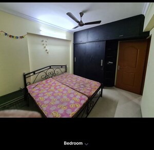 Bedroom in 2 BHK Apartment at Mahaavir Jyoti, Kharghar Sector 10 – for Sale