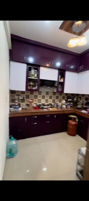 Kitchen in 2 BHK Apartment at Uninav Heights Phase I, Raj Nagar Extension – for Sale