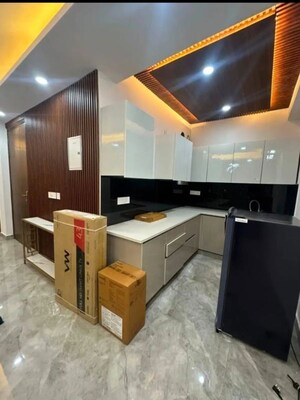 Kitchen in 2 BHK Builder Floor at Saket – for Rent