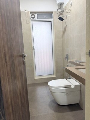 Bathroom in 2 BHK Apartment at Ashapura F Residences, Malad East – for Rent